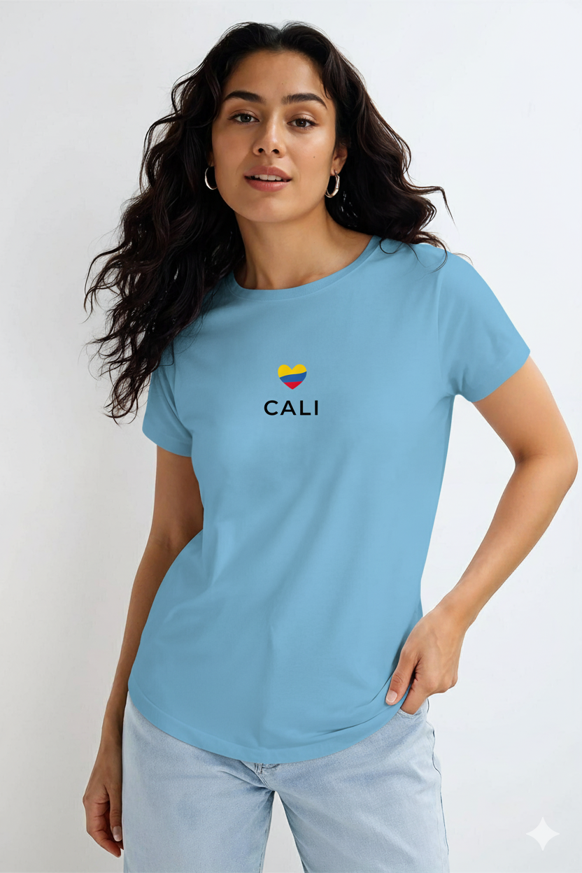 Camiseta Básica “Cali Heart”